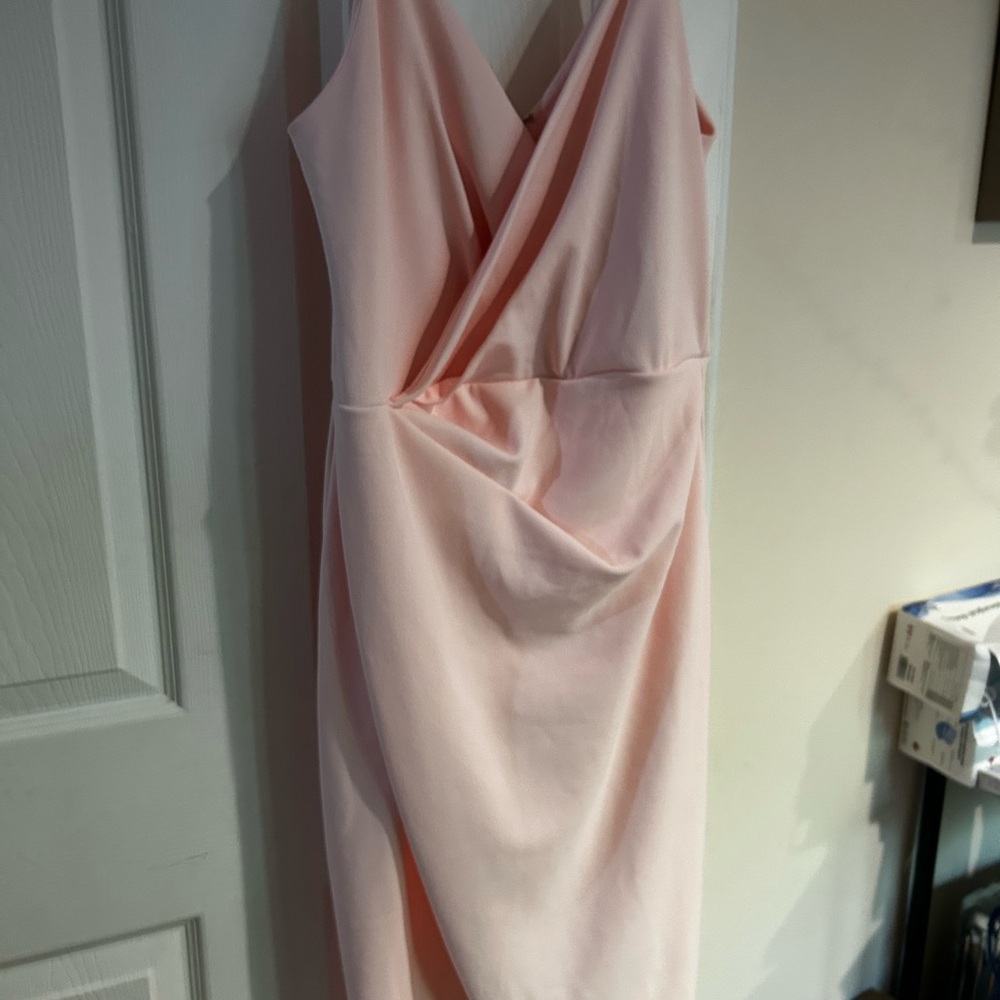 Betsey Johnson Strapless Pink Dress